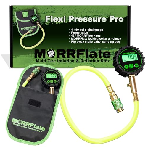 MF Flexi Pressure Pro - Medidor digital de presión de neumát