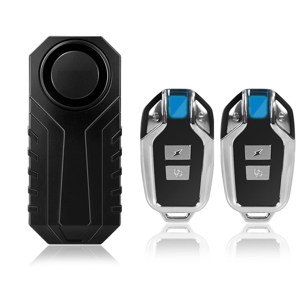 Alarma de vibración para bicicleta, alarma impermeable para