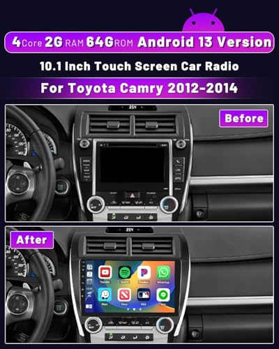 Estéreo inalámbrico Carplay de 2+64 GB para radio Android To