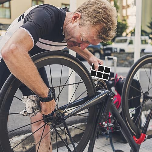 Kit de reparación de parches de neumáticos de bicicleta, kit