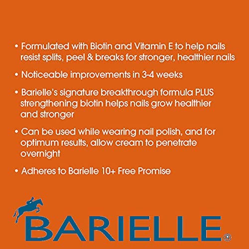 Barielle Nails - Crema de uñas fortalecedora diaria con biot