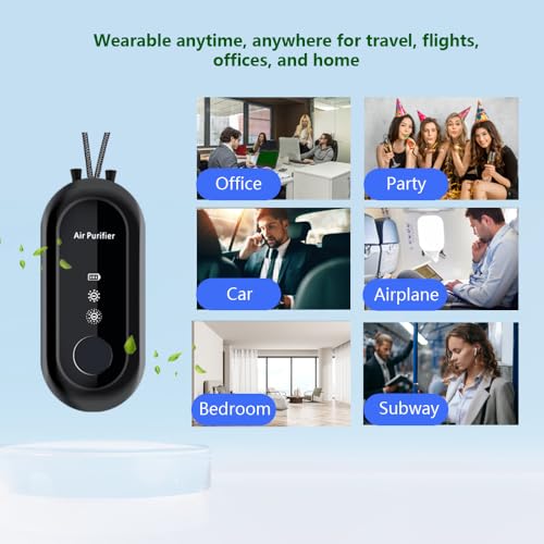 Purificador de aire personal: purificador de aire portátil,