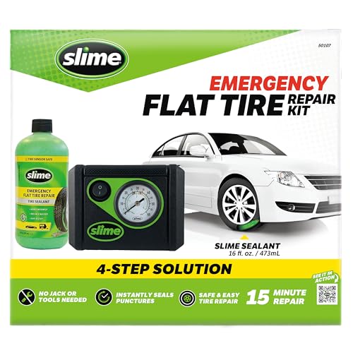 Slime 50107 Smart Spair kit de reparación de neumáticos