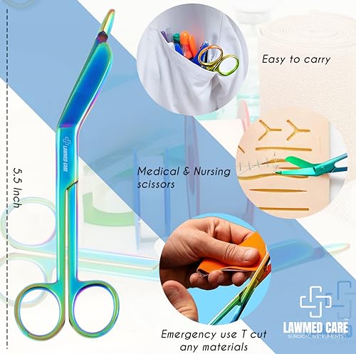 Tijeras médicas – Tijeras EMT y trauma – Tijeras de enfermer