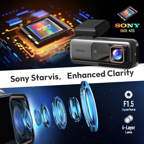 Cámara de tablero 4K frontal y trasera, cámara de control ul