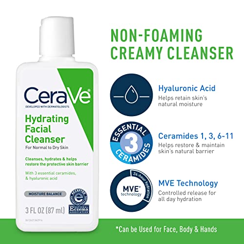 CeraVe AM - Hidratante facial con SPF, PM hidratante facial