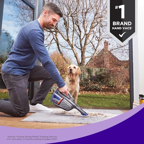 Black + Decker - Aspiradora de mano sin cable, AdvancedClean