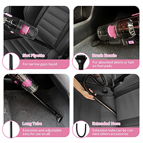 Kit de limpieza para detalles de automóvil, limpiador de int