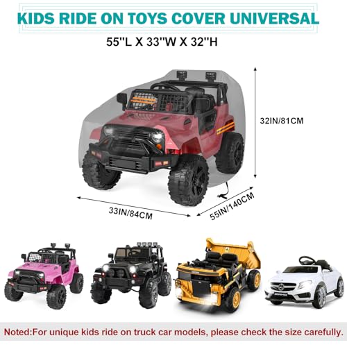 Funda de coche para niños, camión grande para niños, imperme