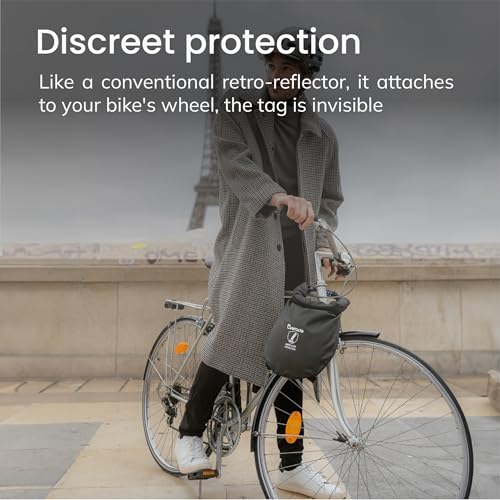 Overade AIRFLEC x2 - Soporte para AirTag GPS Tracker - Refle