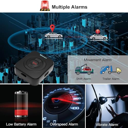 Dispositivo de seguimiento de automóvil oculto, 4G LTE, mini