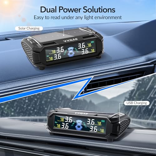 VXDAS RV Accessories Sistema de monitoreo de presión de neum