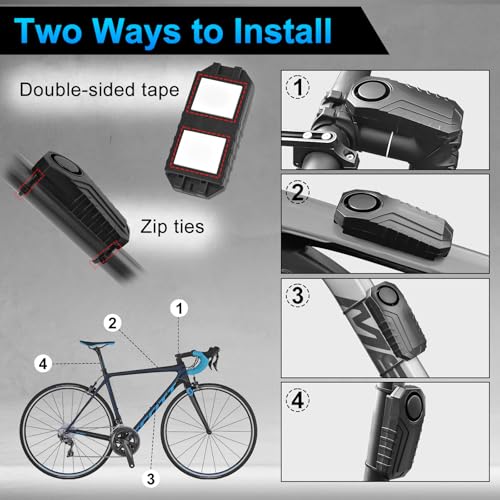 Alarma de bicicleta, alarmas de bicicleta para bicicletas, s