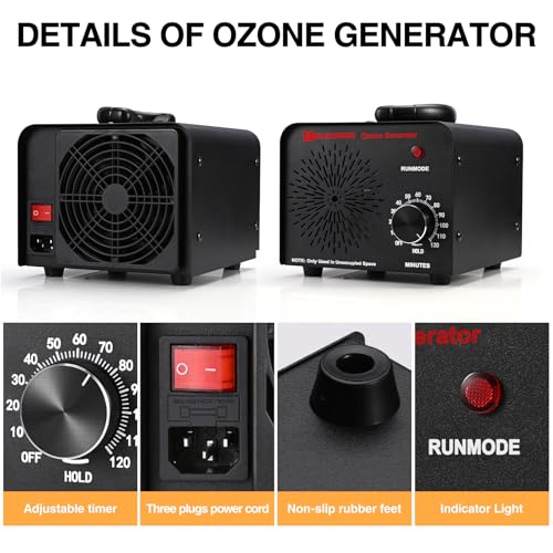 Generador de ozono - Purificador de aire de alta capacidad d