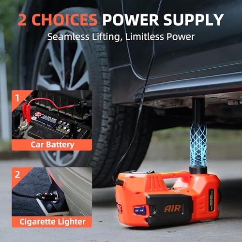 Kit de gato eléctrico hidráulico para automóvil de 5 tonelad