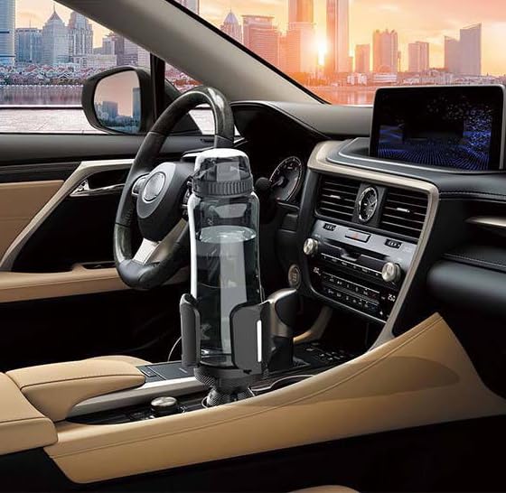 Adaptador expansor de portavasos 2 en 1 actualizado 2024 con