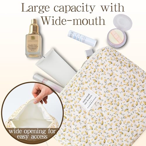 3 bolsas de maquillaje para mujer, bonita bolsa organizadora