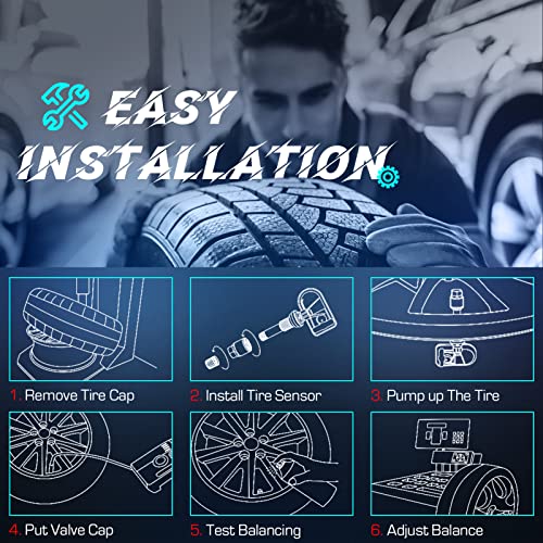 Youxmoto Se adapta al sensor TPMS de presión de neumáticos 5
