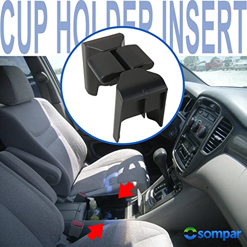 Divisor de inserción de portavasos compatible con Toyota Hig