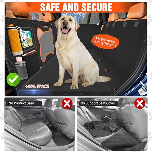 Fundas de asiento de automóvil para perros, 600D resistentes
