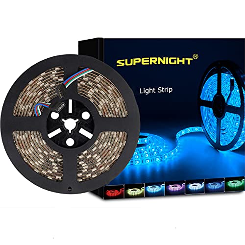 SUPERNIGHT (TM) 16.4ft (5M) 5050 300LEDs/pc RGB multicolor i