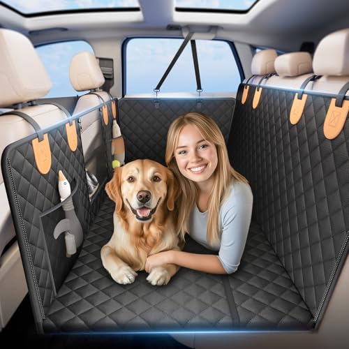 Wigoo Funda de asiento de camión para perro mejorada 2025 pa