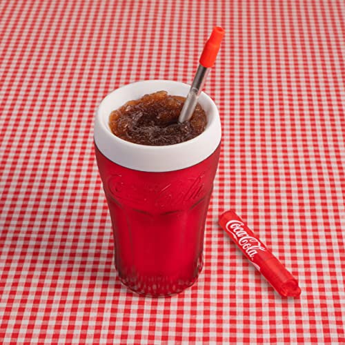 ZOKU Coca-Cola Float & Slushy Maker, taza retro para hacer y