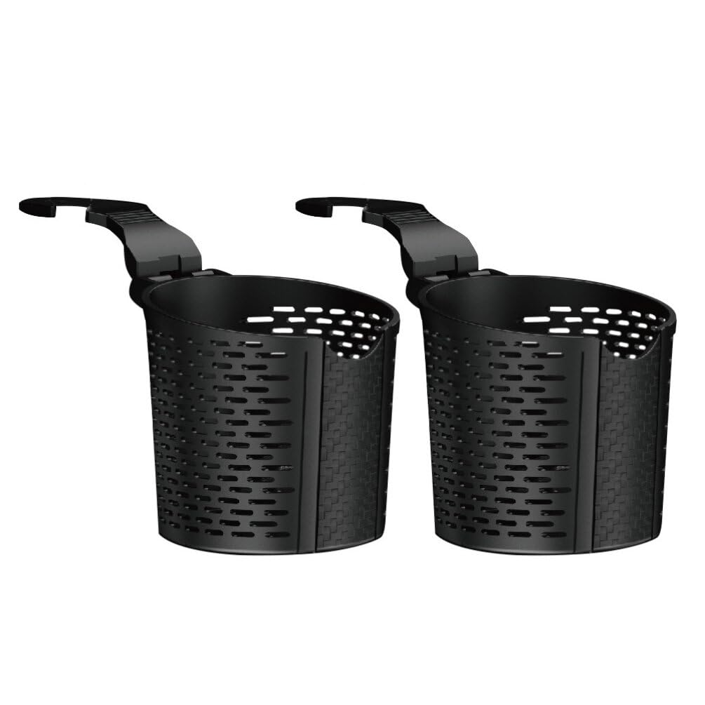LIFKOME 2 portavasos para automóvil, organizador de asiento