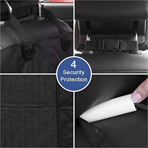Honest Outfitters Funda de asiento de coche para perro, cubi