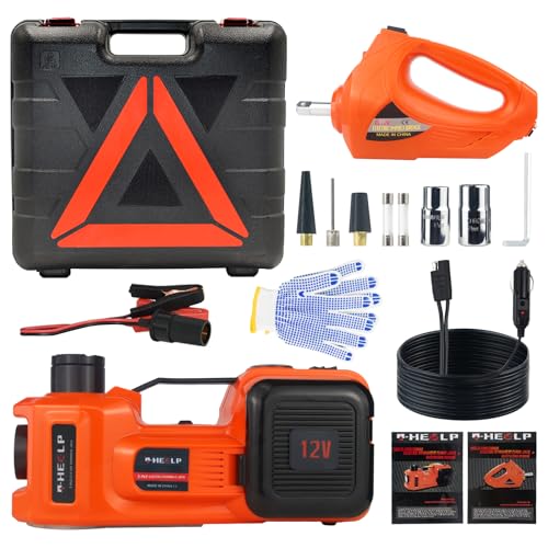 E-HEELP Kit de gato eléctrico para coche hidráulico de 5 ton