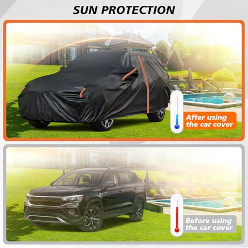 Funda impermeable para automóvil Volkswagen Taos 2022-2025,