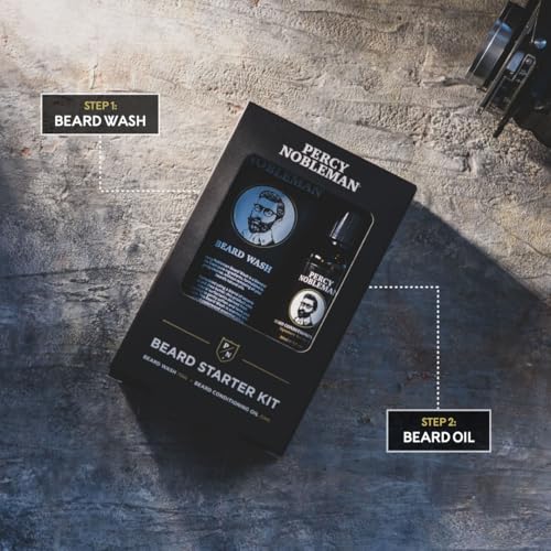 Kit de inicio de barba, un kit de aseo para barba que contie