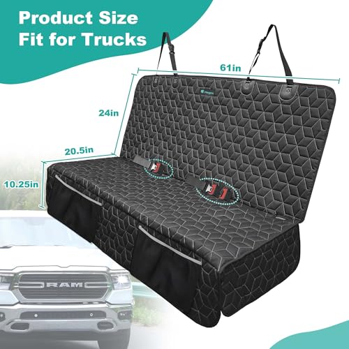 Funda de asiento de automóvil para perro, para asiento trase