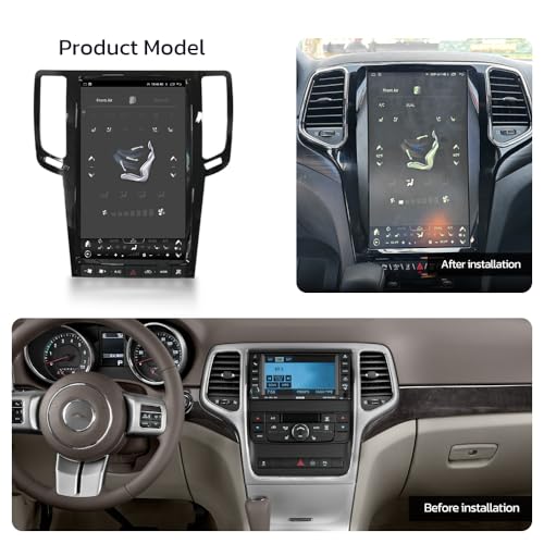 Actualización de radio estéreo de coche Android 12 de 13.6 p