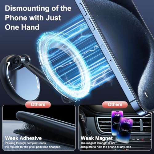 Mag-Safe - Soporte de teléfono ultra magnético para automóvi