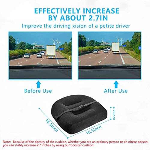 Asiento elevador para automóvil para adultos, asiento elevad