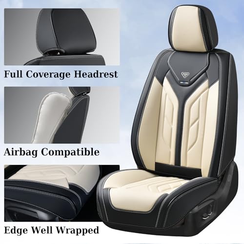 Coverado Fundas de asiento, juego completo de fundas de asie