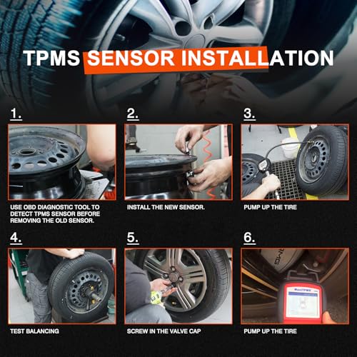 Sensores TPMS, sistema de monitor de presión de neumáticos d