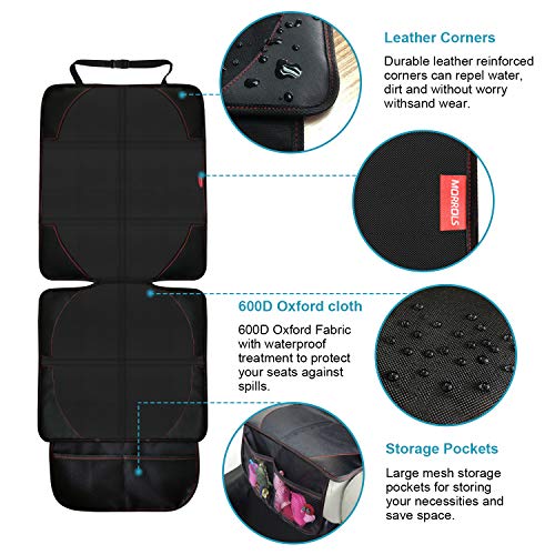 Protector de asiento de automóvil para niños, bebés, mascota