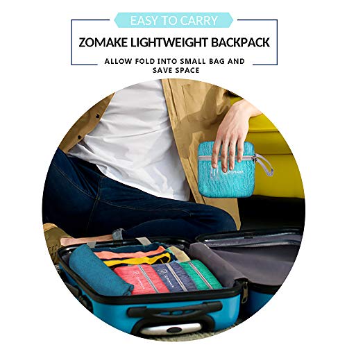 ZOMAKE Mochila plegable ultraligera de 25 litros – Mochilas