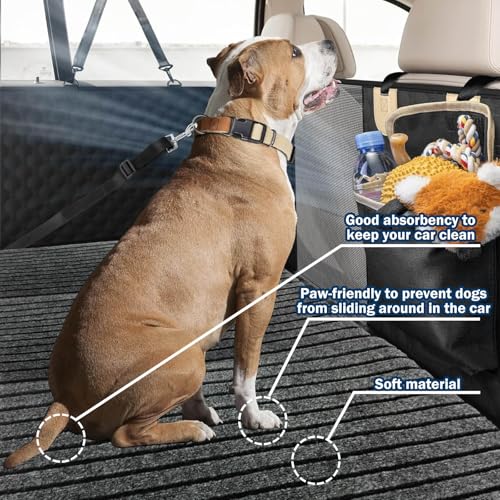 Tapete para extensor de asiento trasero, tapete antideslizan