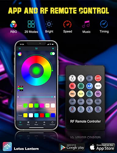 Tira de luces LED para interior de automóvil, RGB 16 millone