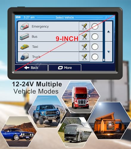 Navegación GPS para camión de coche Sistema GPS de pantalla