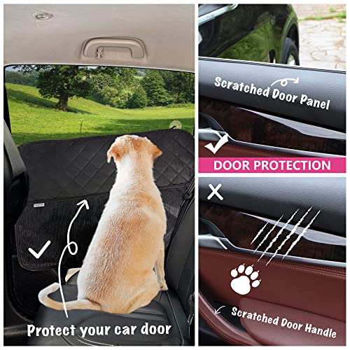 2 protectores de puerta de automóvil para perros y mascotas,