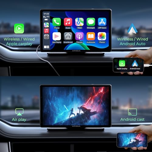 Estéreo inalámbrico para automóvil compatible con Apple CarP