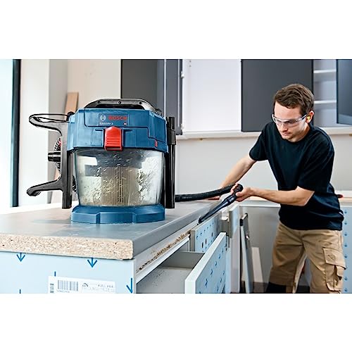 BOSCH GAS18V-3N - Aspiradora húmeda/seca de 18 V y 2.6 galon