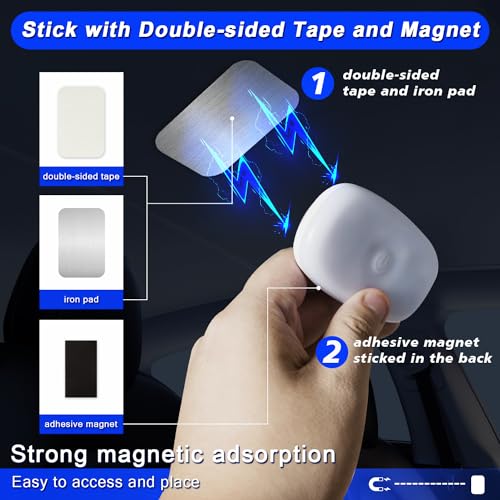 Coche Led Domo Luz Interior Inalámbrico Recargable Batería M