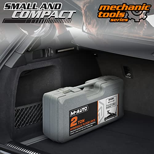 M-AUTO Gato hidráulico para carretilla elevadora de coche co