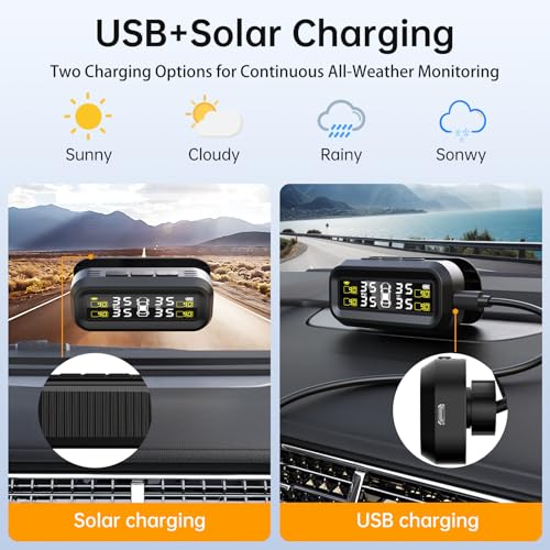 SEACOT Solar TPMS Sistema de monitoreo de presión de neumáti
