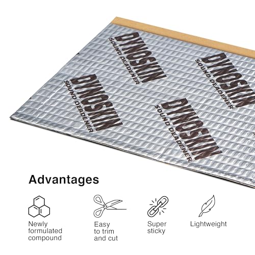 Alfombrilla de amortiguación de sonido para automóvil de 80